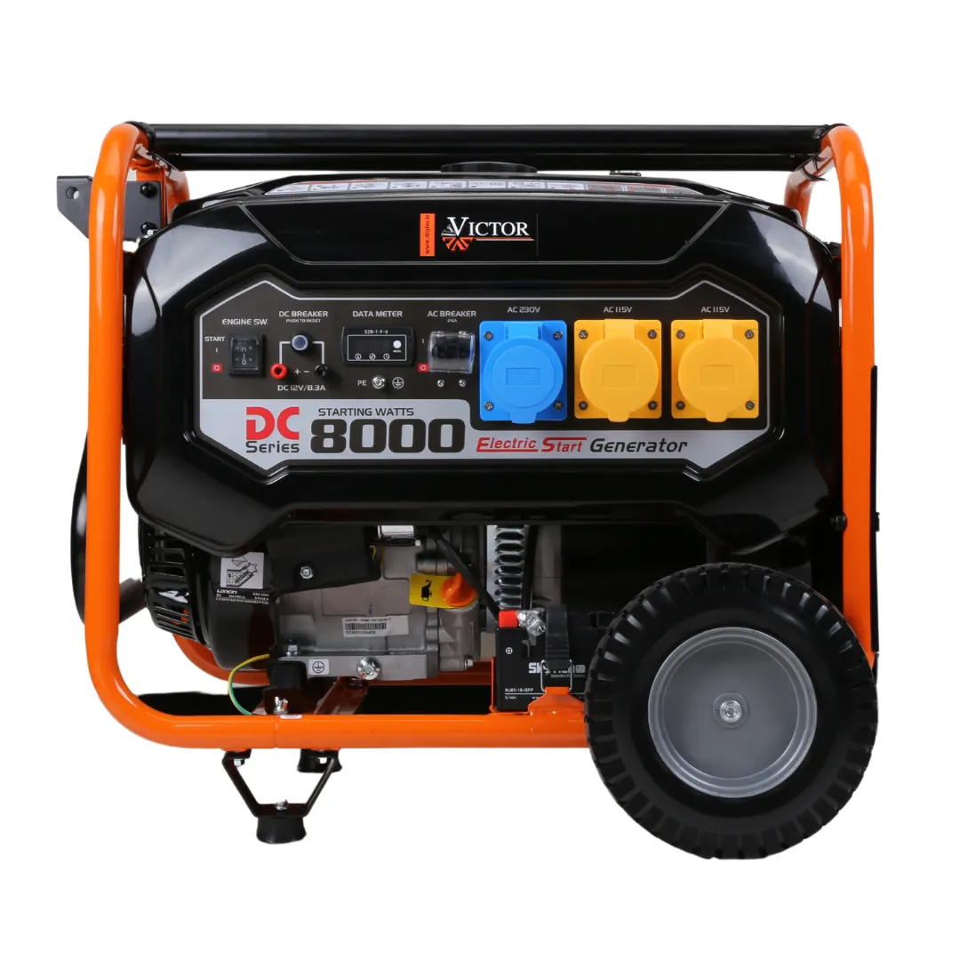 Victor LC8000DCS 6kW Generator – 420cc Loncin Engine, 8KVA Power