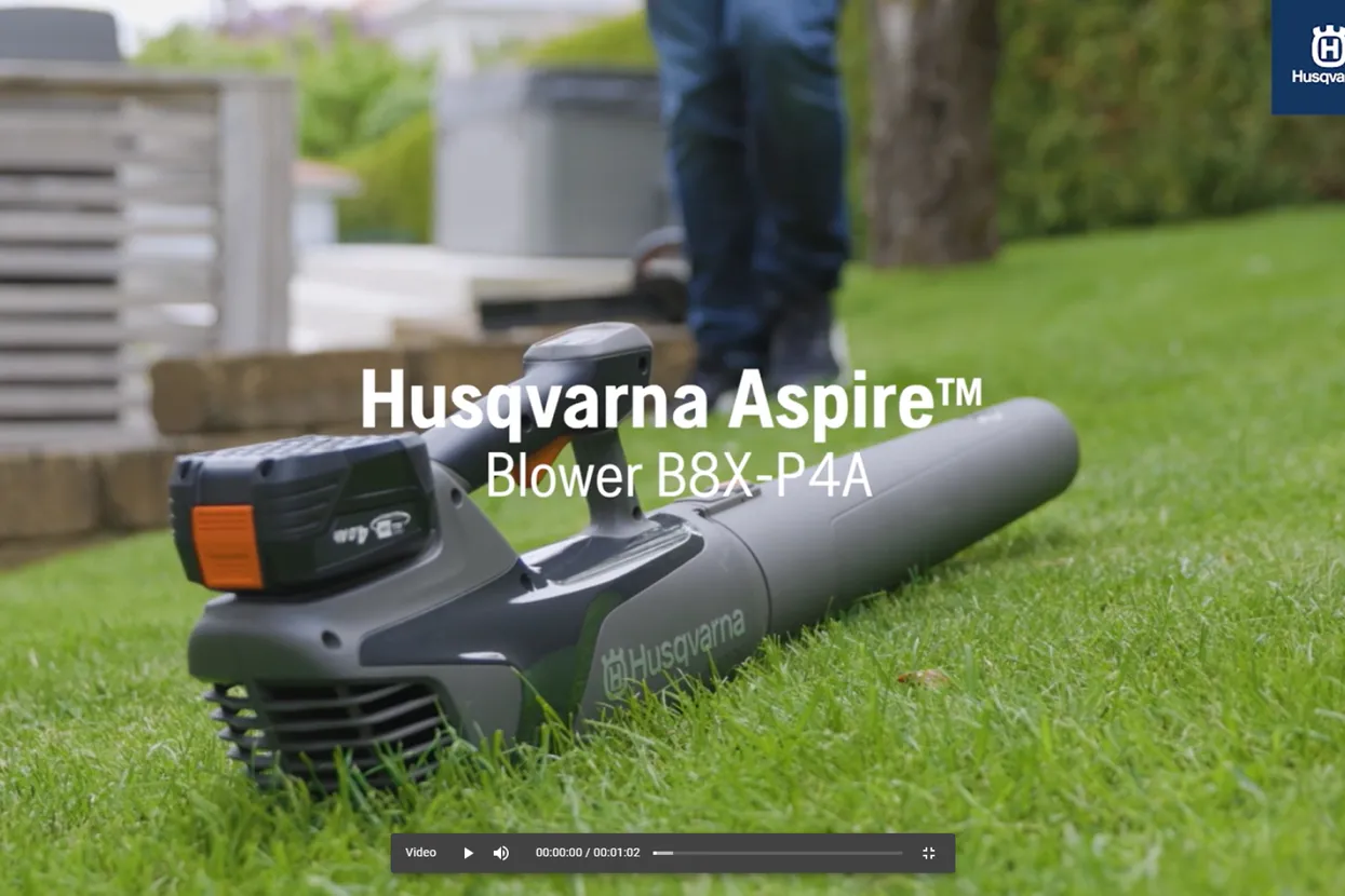 Husqvarna Aspire B8X-P4A Blower With Battery and Charger